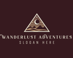 Adventure Desert Travel logo design