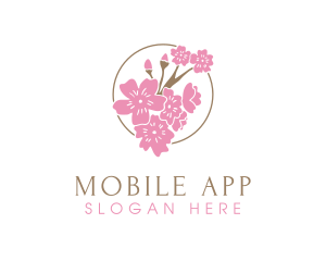 Spring Flower Season Logo