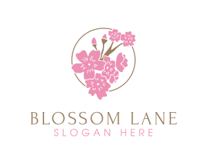 Spring Flower Season logo design