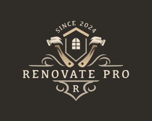 Hammer Carpentry Renovation logo design