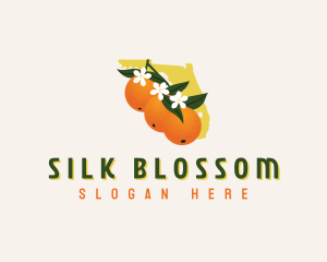 Florida Orange Blossom logo design