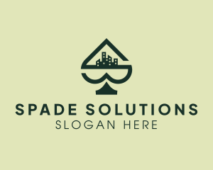 Spade City Casino logo design