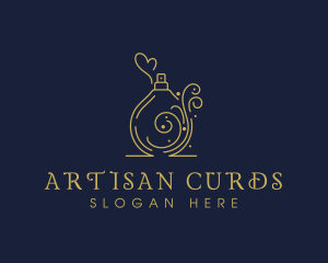 Elegant Perfume Boutique logo design