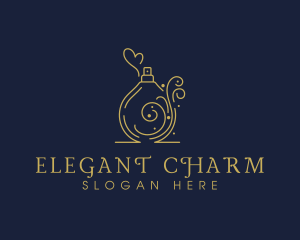 Elegant Perfume Boutique logo design