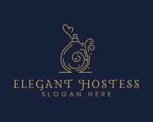 Elegant Perfume Boutique logo design