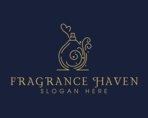 Elegant Perfume Boutique logo design