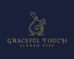 Elegant Perfume Boutique logo design