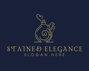 Elegant Perfume Boutique logo design