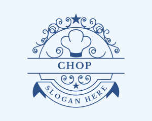 Chef Hat Gourmet Logo
