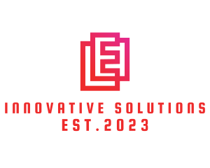 Business - Professional Business Letter E logo design