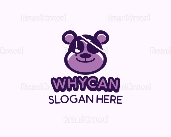 Gamer Pirate Bear Logo