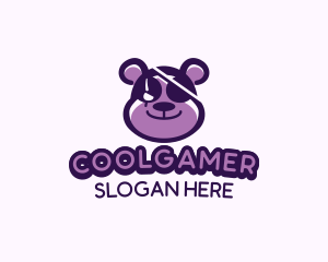 Gamer Pirate Bear Logo
