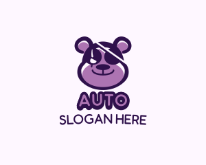 Gamer Pirate Bear Logo
