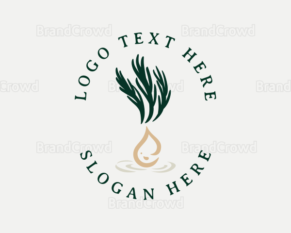 Organic Herbal Oil Logo