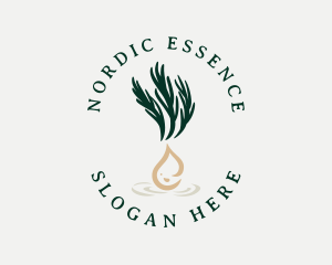 Organic Herbal Oil logo design