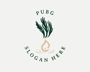 Liquid - Organic Herbal Oil logo design