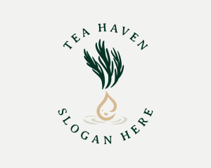 Organic Herbal Oil logo design