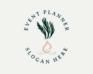 Essential Oil - Organic Herbal Oil logo design