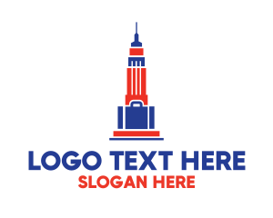 Luggage - Empire State Bag logo design