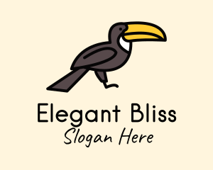Birdwatch - Toucan Wild Bird logo design