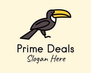 Amazon - Toucan Wild Bird logo design