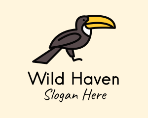 Toucan Wild Bird logo design