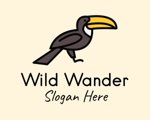 Toucan Wild Bird logo design