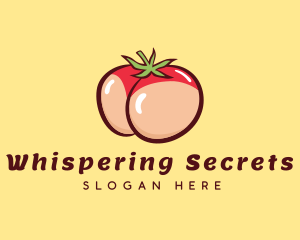 Intimate - Sexy Tomato Bikini logo design