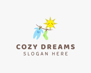 Sunny Baby Clothes logo design