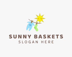 Sunny Baby Clothes logo design