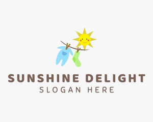 Sunny Baby Clothes logo design