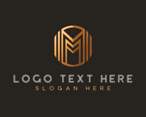 Luxury - Modern Luxury Letter M logo design