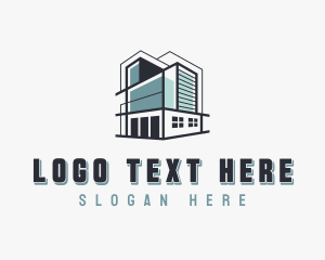 Firm - Real Estate Architecture logo design