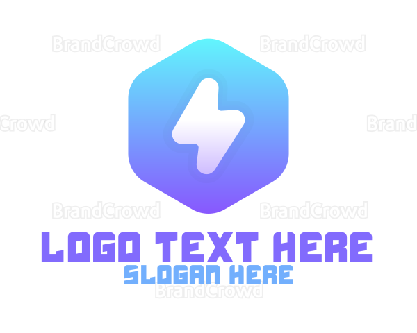 Hexagonal Thunder App Logo
