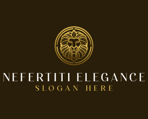 Elegant Royal Lion logo design