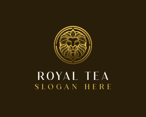 Elegant Royal Lion logo design