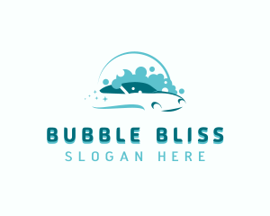 Bubbles Car Wash logo design