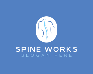 Body Spine Rehabilitation logo design