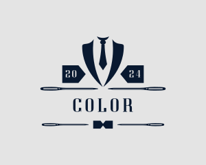 Suit Tie Tailoring Logo