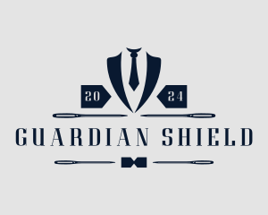 Masculine - Suit Tie Tailoring logo design