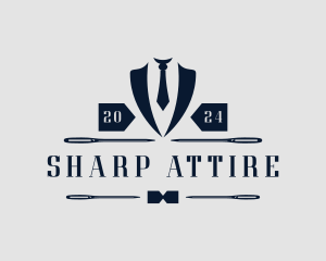 Suit - Suit Tie Tailoring logo design