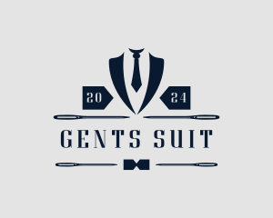 Suit Tie Tailoring logo design