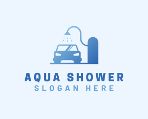 Car Wash Shower logo design