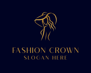 Fashion Elegant Woman logo design