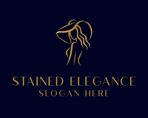 Fashion Elegant Woman logo design