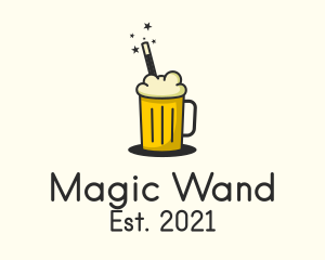 Magic Beer Drink  logo design