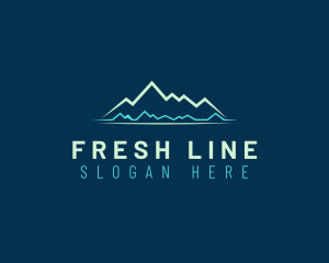 Mountain Line Travel  logo design