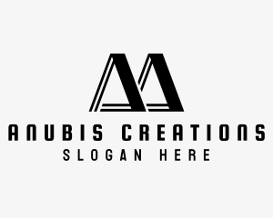 Geometric Industrial Construction logo design