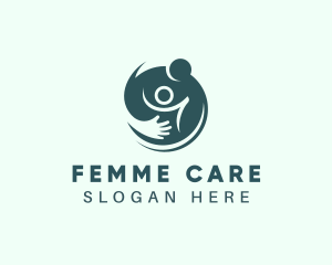 People Care Hand logo design