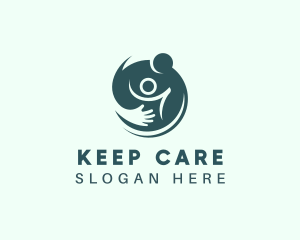 People Care Hand logo design